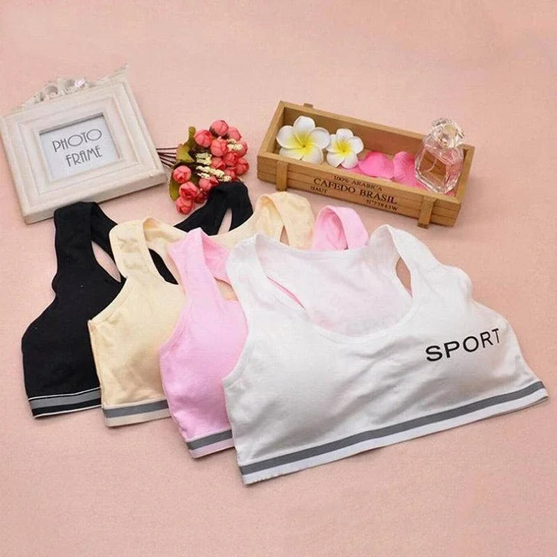 Comfort Training Bra Pack Soft, Wire-Free Essentials for Everyday Wear