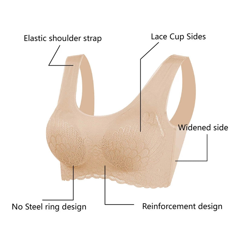 Breathable Comfortable Push Up Bra