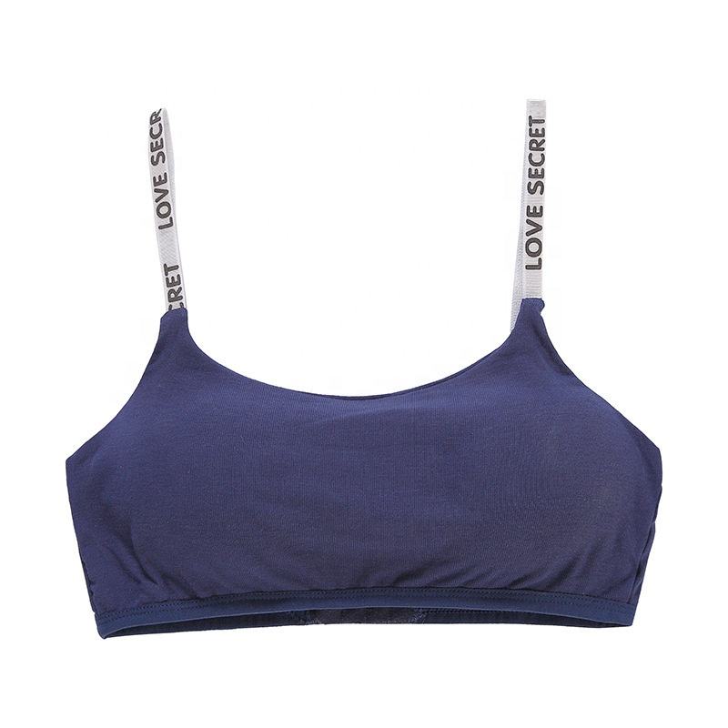 Cotton Sports Bra With Removable Seamless Pads