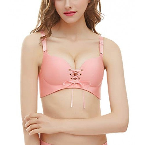 Women's Seamless Push Up Bra | Adjustable Lift & Support Lingerie